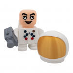 Figurine Smashonaut astronaute vue de face - Espace cosmonaute scaphandre astronomie exploration collection cosmos
