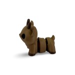 Flexi Renne – Figurine articulée 3D Noël | Da Corn Lab