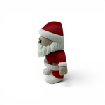 Flexi Père Noël – Figurine articulée 3D | Da Corn Lab