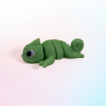 Figurine articulée caméléon 3D - Flexis Caméléon