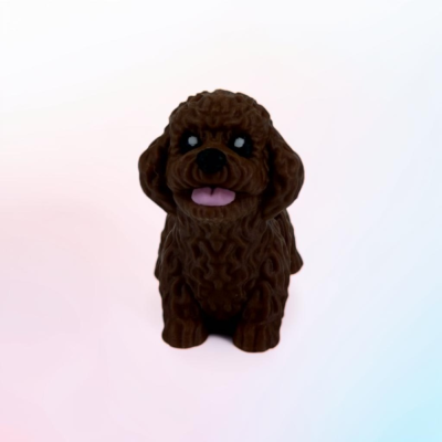 Flexi Caniche – Figurine articulée 3D | Da Corn Lab