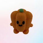 Flexi Poivron – Figurine articulée 3D | Da Corn Lab
