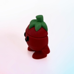 Flexi Tomate – Figurine articulée 3D | Da Corn Lab