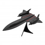 Maquette SR-71 Blackbird avion espion vue de dessus - Modélisme avion supersonique aviation collection réplique