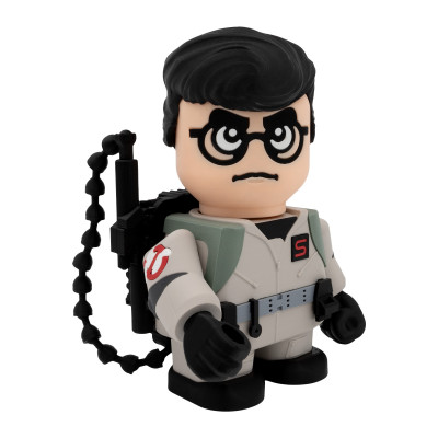 Figurine Egon Smashgler Ghostbusters vue de face - SOS Fantômes Spengler blaster protons chasseur fantômes collection