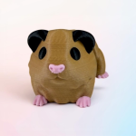 Flexi Cochon d'Inde – Figurine 3D | Da Corn Lab