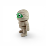 Flexi Momie – Figurine articulée 3D | Da Corn Lab