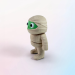 Flexi Momie – Figurine articulée 3D | Da Corn Lab