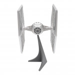 Maquette Tie Fighter Star Wars vue de face - Modélisme vaisseau Empire côté obscur