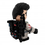 Statuette Egon Spengler Smashed vue de côté - Ghostbusters SOS Fantômes scientifique lunettes blaster protons Halloween