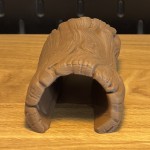 Cachette Reptile Tronc 3D - Impression France