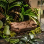 Cachette Reptile Tronc 3D - Impression France