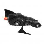 Maquette Batmobile 1989 vue côté droit - Voiture Batman Tim Burton modèle réduit dark knight gothique