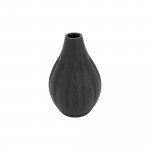 Soliflore vase amphore élégant vue de face - Vase décoratif fleur unique design minimaliste