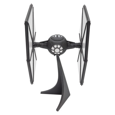 Maquette Tie Fighter Star Wars vue de face - Vaisseau Empire côté obscur galaxie modélisme collection iconique