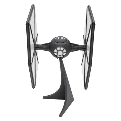 Maquette Tie Fighter Star Wars vue de face - Vaisseau Empire côté obscur galaxie modélisme collection iconique