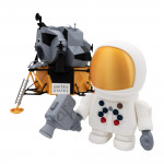 Réplique module lunaire Apollo vue de côté - Lunar Lander NASA Lune astronaute modélisme espace collection