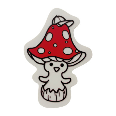 Plaque décorative murale Cool Mushroom Petite Azajo - Art design champignon décoration moderne fun