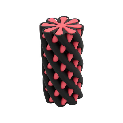 Fidget tube anti-stress vue de face - Gadget relaxation concentration mouvement hypnotique soulagement stress jeu