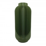 Vase moderne élégant vue de face - Décoration contemporaine raffinée fleurs intérieur design minimaliste