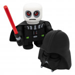 Statuette Dark Vador Smashed vue de côté - Star Wars Darth Vader Sith Empire côté obscur majesté collection