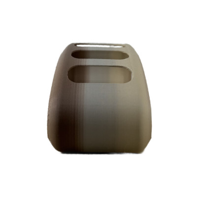 Support rangement télécommande organisateur vue de face - Accessoire salon pratique écologique PLA organisé