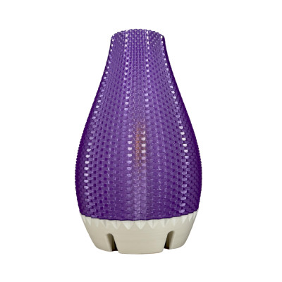Lampe Ember design moderne vue de face - Luminaire chaleur décoration intérieur élégant courbes compacte ambiance