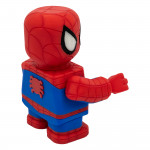 Statuette Spiderman Smashed vue de côté - Marvel homme araignée super-héros collection hilarante toile tisseur