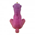 Figurine licorne Kilouch phosphorescente louche vue de face - Personnage magique brille dans le noir