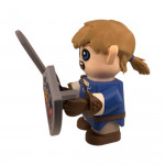 Statuette Link Zelda Smashed vue de côté - Héros Hyrule épée maître jeu vidéo Nintendo aventure collection