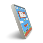 Cadre mural retro gaming 3D vue collection - Mario Donkey Kong Pong décoration gamer fan art vintage