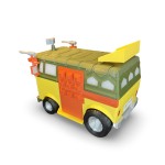 Van intervention Tortues Ninja vue de côté - TMNT véhicule combat New York modélisme aventure collection