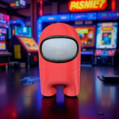 Perso Among Us – Figurine 3D multicolore PLA