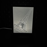 Lithophanie Personnalisée – Votre Photo en Relief Lumineux | Impression 3D France