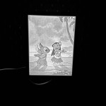 Lithophanie Personnalisée – Votre Photo en Relief Lumineux | Impression 3D France