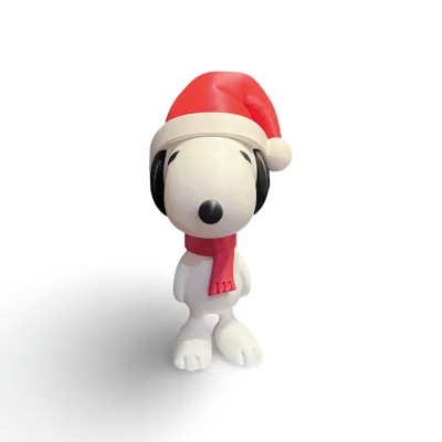 Snoopy - Version Noël | Noël impression 3D | DaCornLab