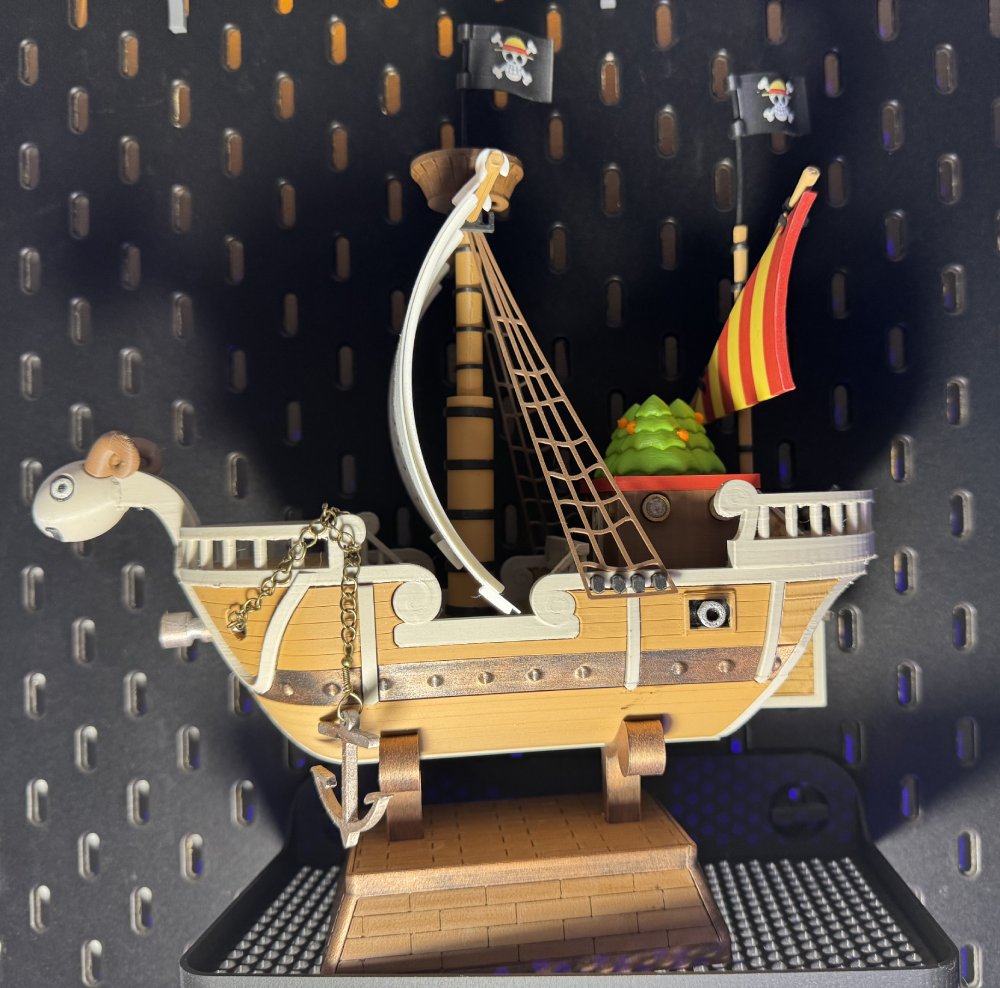 photo fan art going merry impression 3D lot 1 du concours
