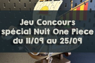 Jeu Concours Nuit One Piece, c'est demain !